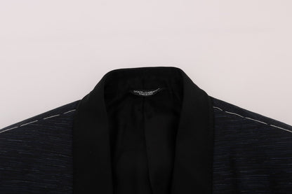 Blazer Dolce & Gabbana Blue MARTINI ajusté deux pièces