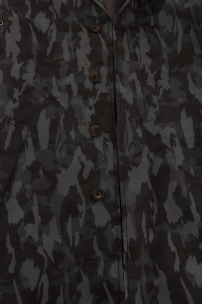 Trench-coat Dolce & Gabbana camouflage bleu