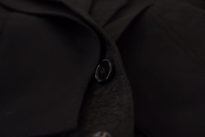 Traje MARTINI formal de 2 piezas de poliéster negro de Dolce & Gabbana