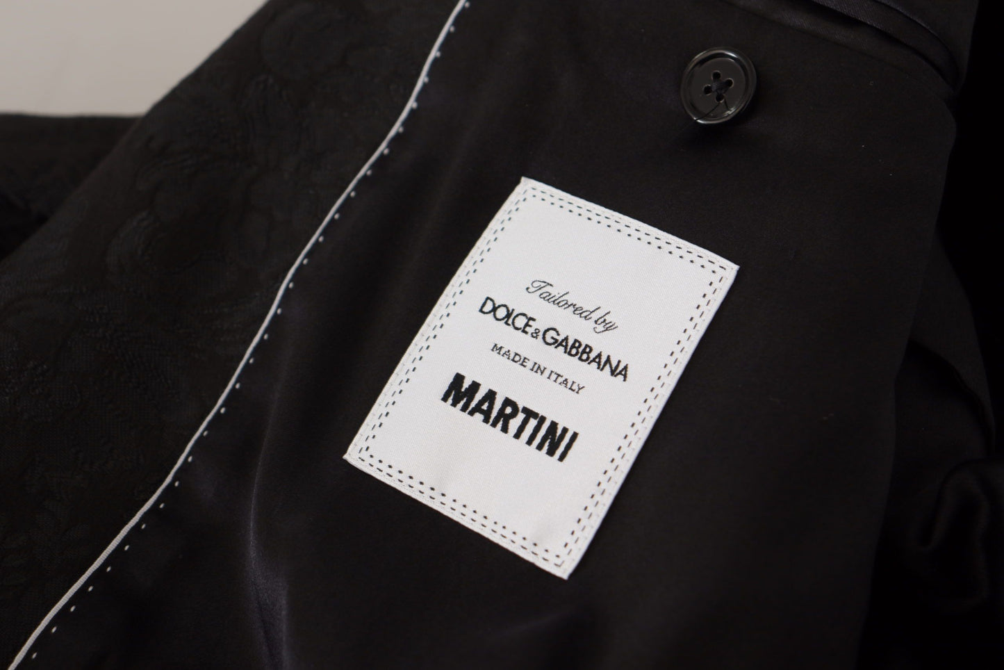 Costume de soirée 2 pièces MARTINI Dolce & Gabbana en polyester noir
