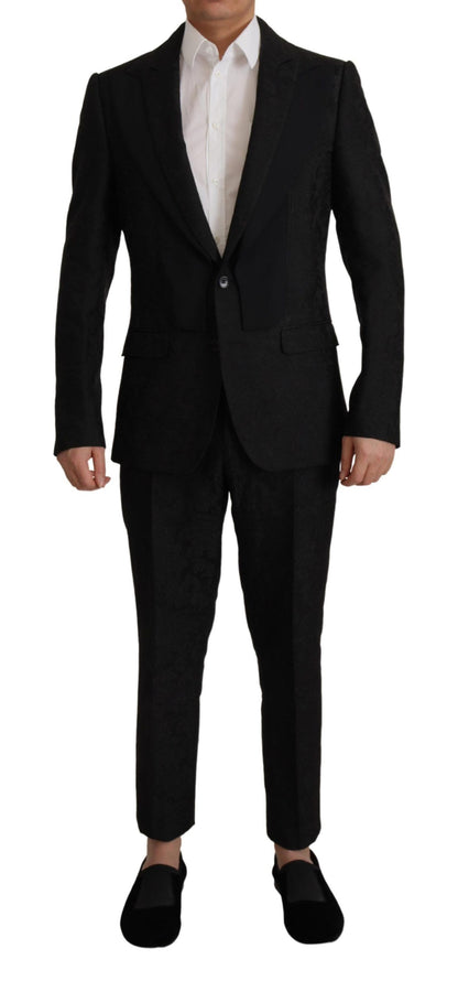 Costume de soirée 2 pièces MARTINI Dolce & Gabbana en polyester noir