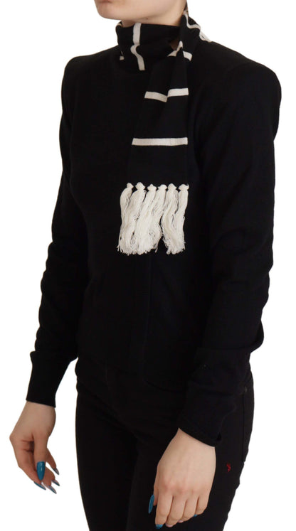 Pull-over à col roulé Dolce & Gabbana en cachemire noir