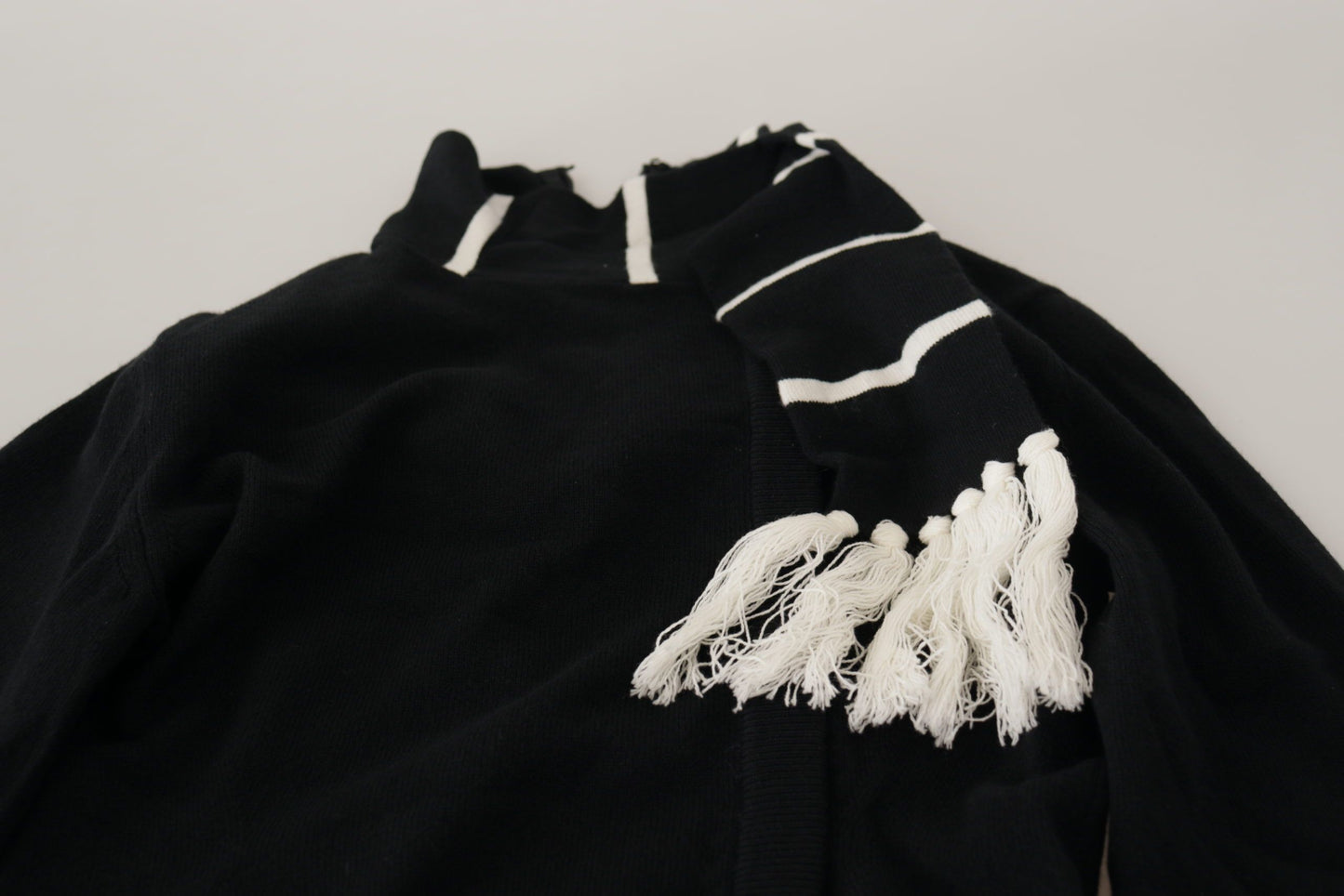 Pull-over à col roulé Dolce & Gabbana en cachemire noir