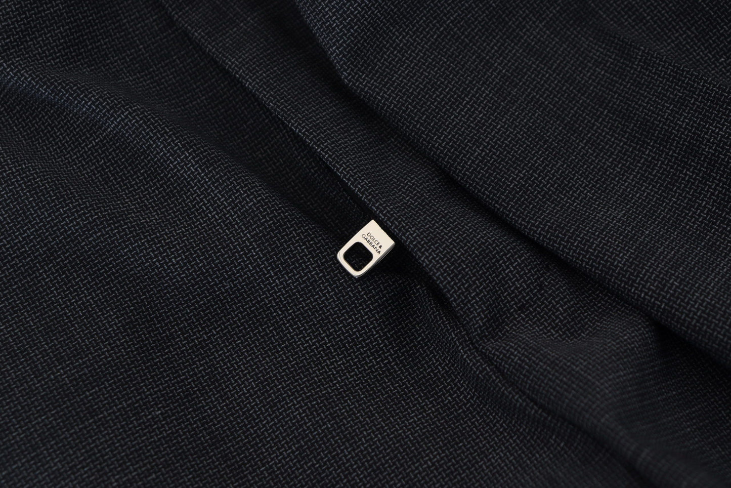Pantalon cargo Dolce & Gabbana gris à carreaux - Tissu extensible