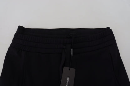 Short cargo Dolce & Gabbana en coton noir