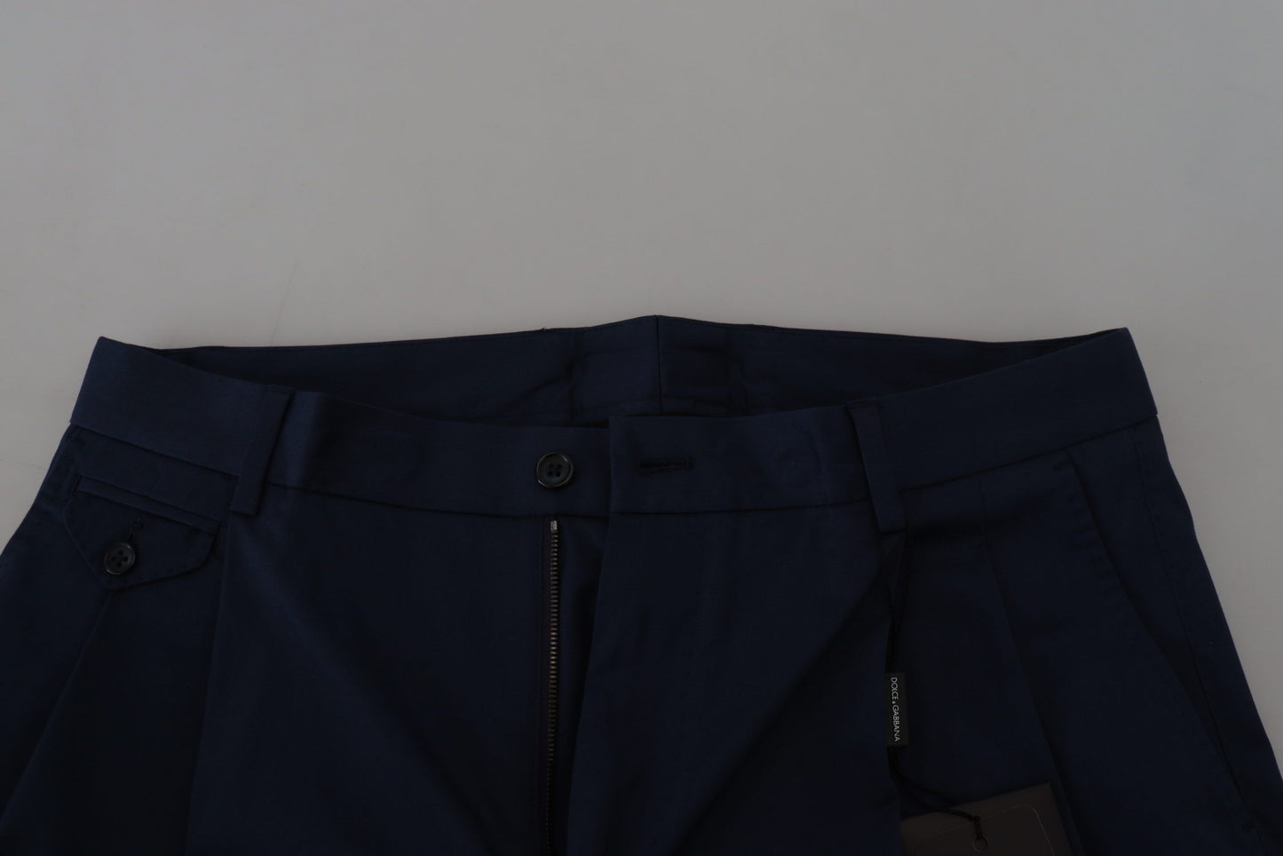Shorts décontractés Dolce & Gabbana en coton stretch bleu chino