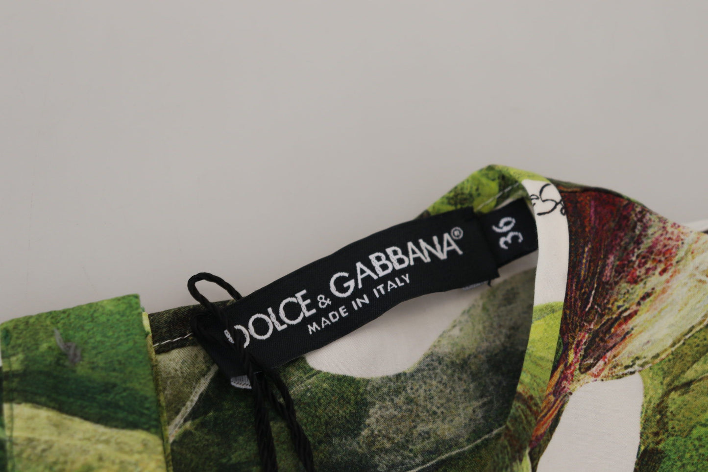Haut en coton à col rond Dolce & Gabbana T-shirt fruits