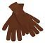 Gants Moufles Homme Dolce & Gabbana en Cachemire Marron Tricoté