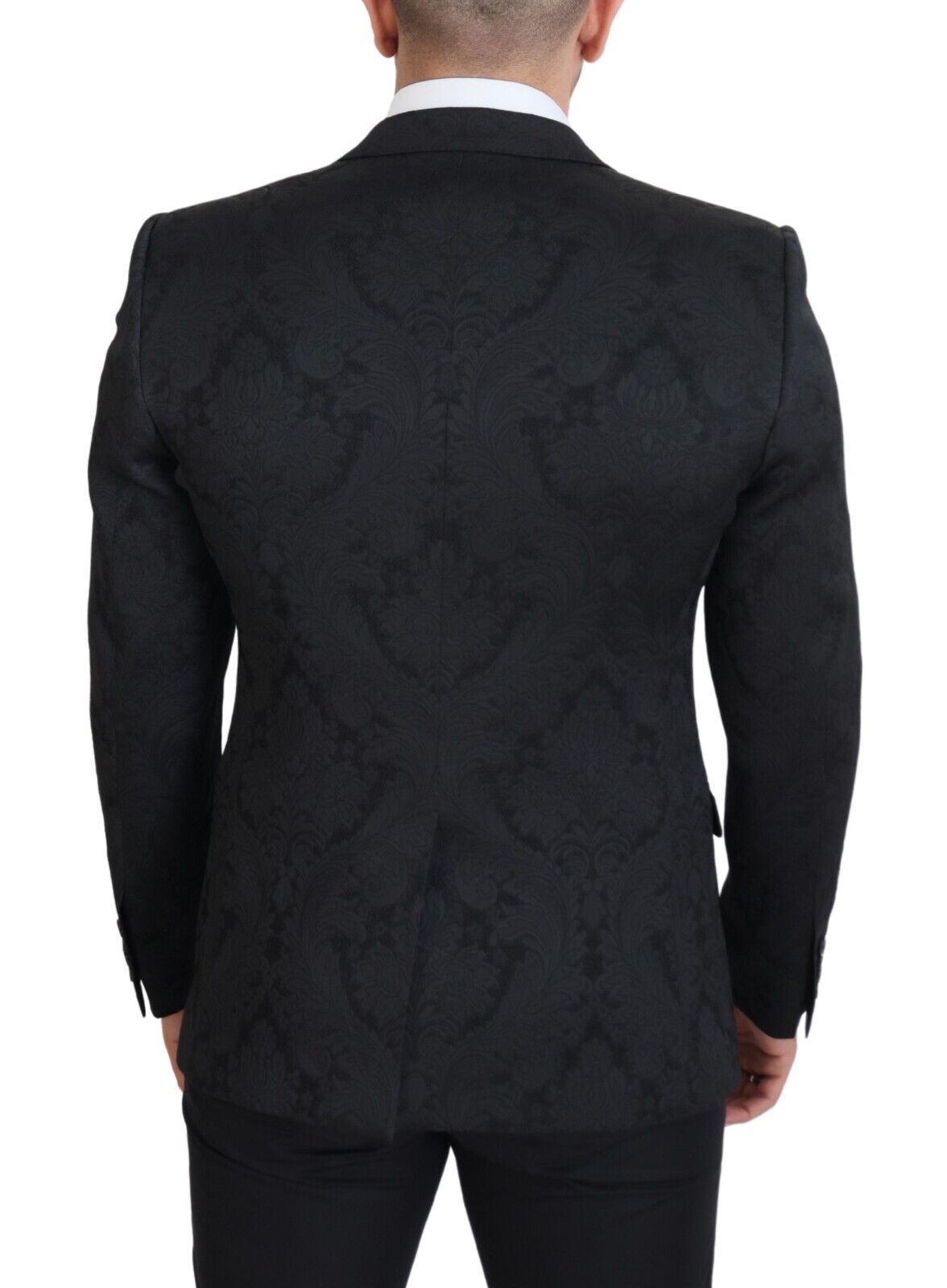 Tailleur MARTINI 2 pièces Dolce & Gabbana en brocart floral noir