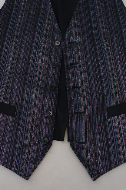 Gilet Robe Gilet de Costume Formel en Polyester Multicolore Dolce & Gabbana