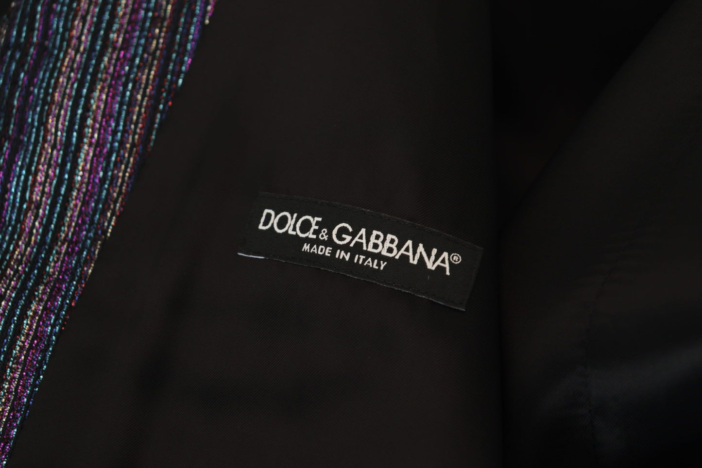Gilet Robe Gilet de Costume Formel en Polyester Multicolore Dolce & Gabbana