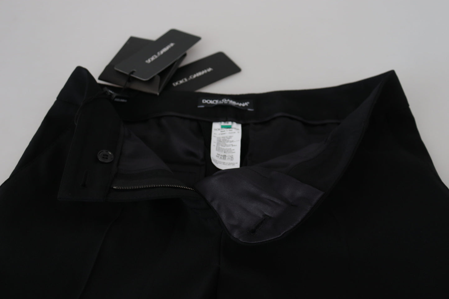 Pantalon noir femme taille haute Dolce & Gabbana