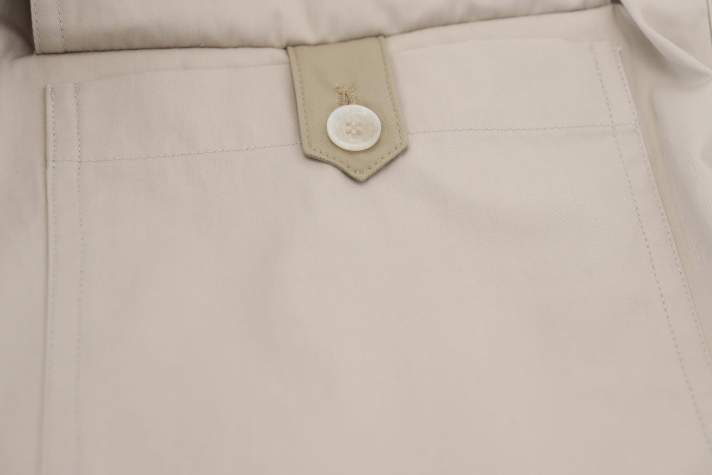 Pantalon Cargo Femme en Coton Beige Dolce & Gabbana