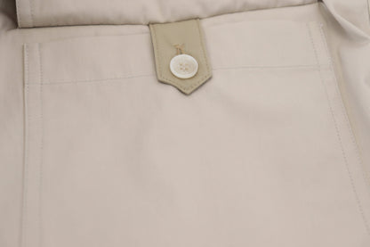 Pantalon Cargo Femme en Coton Beige Dolce & Gabbana