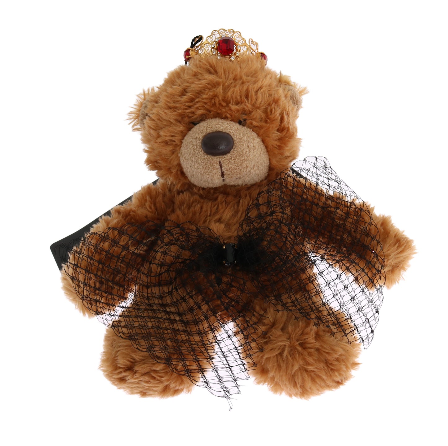 Serre-tête Couronne Diadème Dolce & Gabbana Ours en Peluche Or Cristal