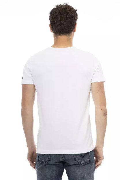 Trussardi Action White Cotton Men's T-Shirt
