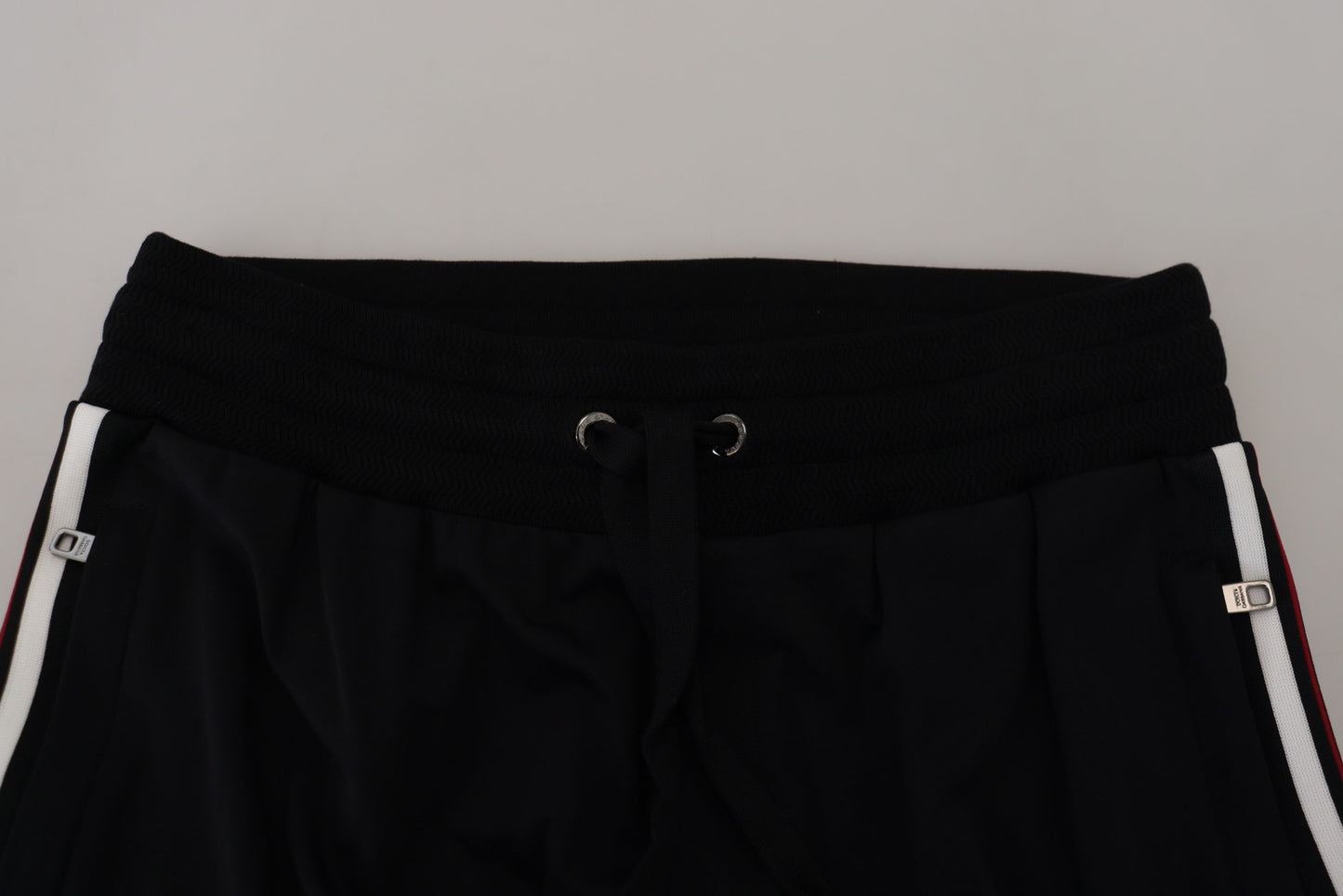 Pantalon de jogging pour homme Dolce & Gabbana noir avec imprimé DG