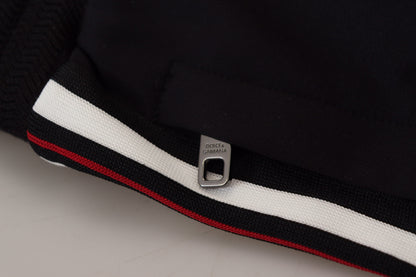 Pantalon de jogging pour homme Dolce & Gabbana noir avec imprimé DG