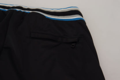 Pantalon de jogging multicolore à imprimé léopard DG King Dolce & Gabbana