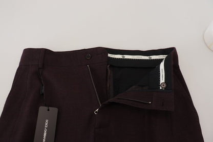 Pantalon Chino Homme Dolce & Gabbana en Coton Marron