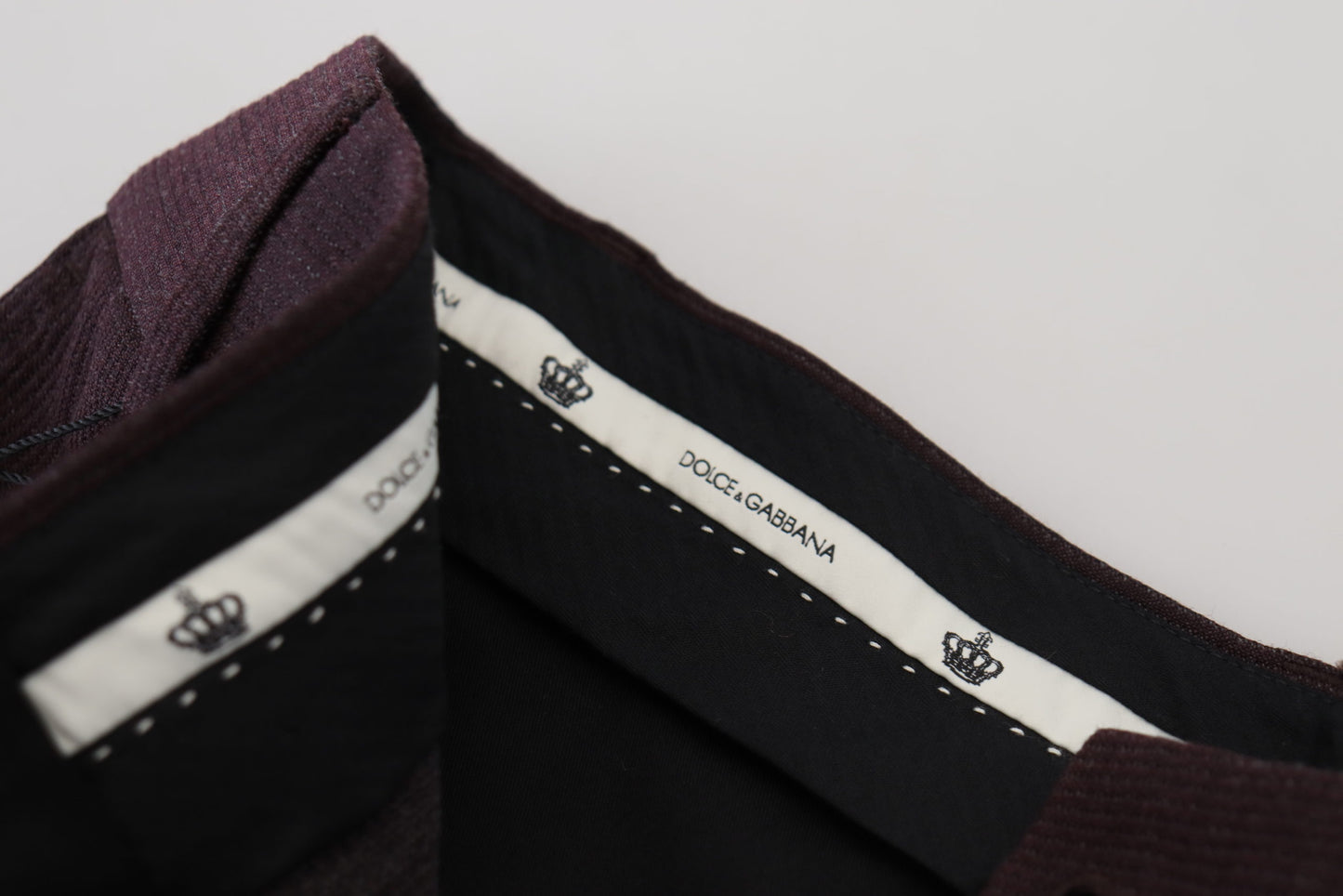 Pantalon Chino Homme Dolce & Gabbana en Coton Marron