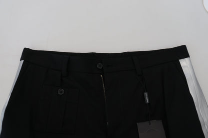 Short décontracté Dolce & Gabbana Bermuda Cargo noir