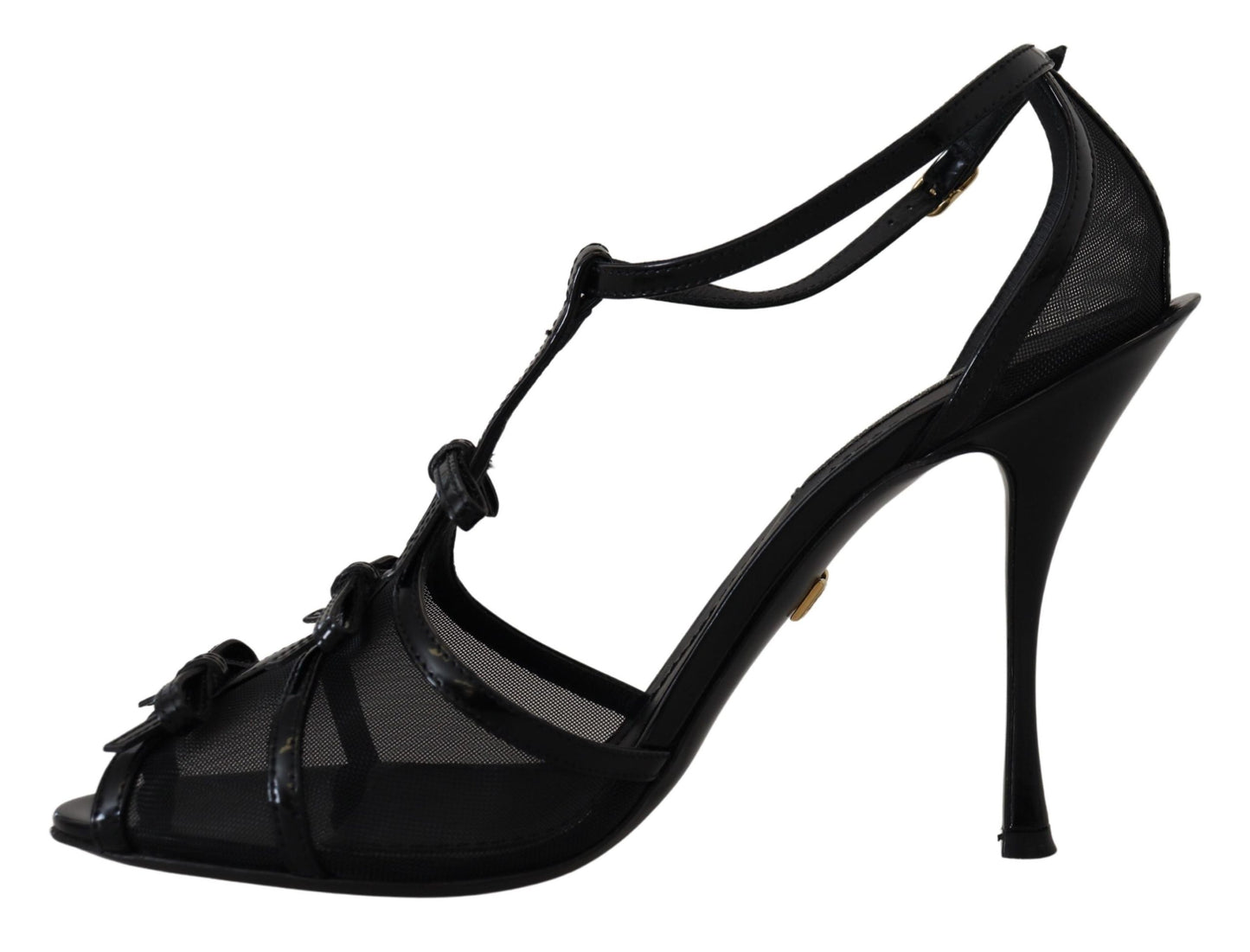 Sandales à talons aiguilles Dolce & Gabbana noires