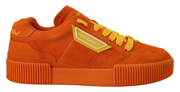 Zapatillas Dolce & Gabbana P.j. Tucker de cuero naranja