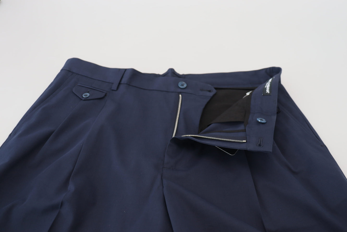 Shorts décontractés Dolce & Gabbana en coton stretch bleu chino