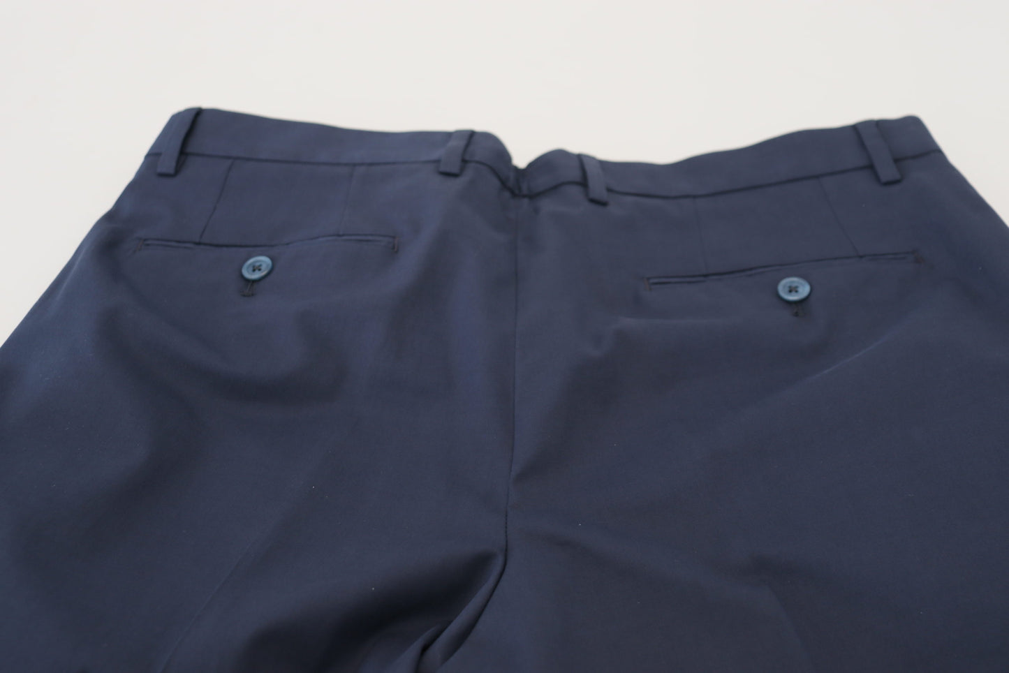 Shorts décontractés Dolce & Gabbana en coton stretch bleu chino