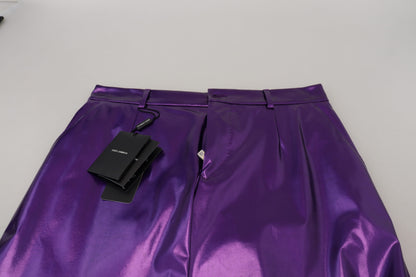 Pantalon décontracté homme Dolce & Gabbana violet brillant
