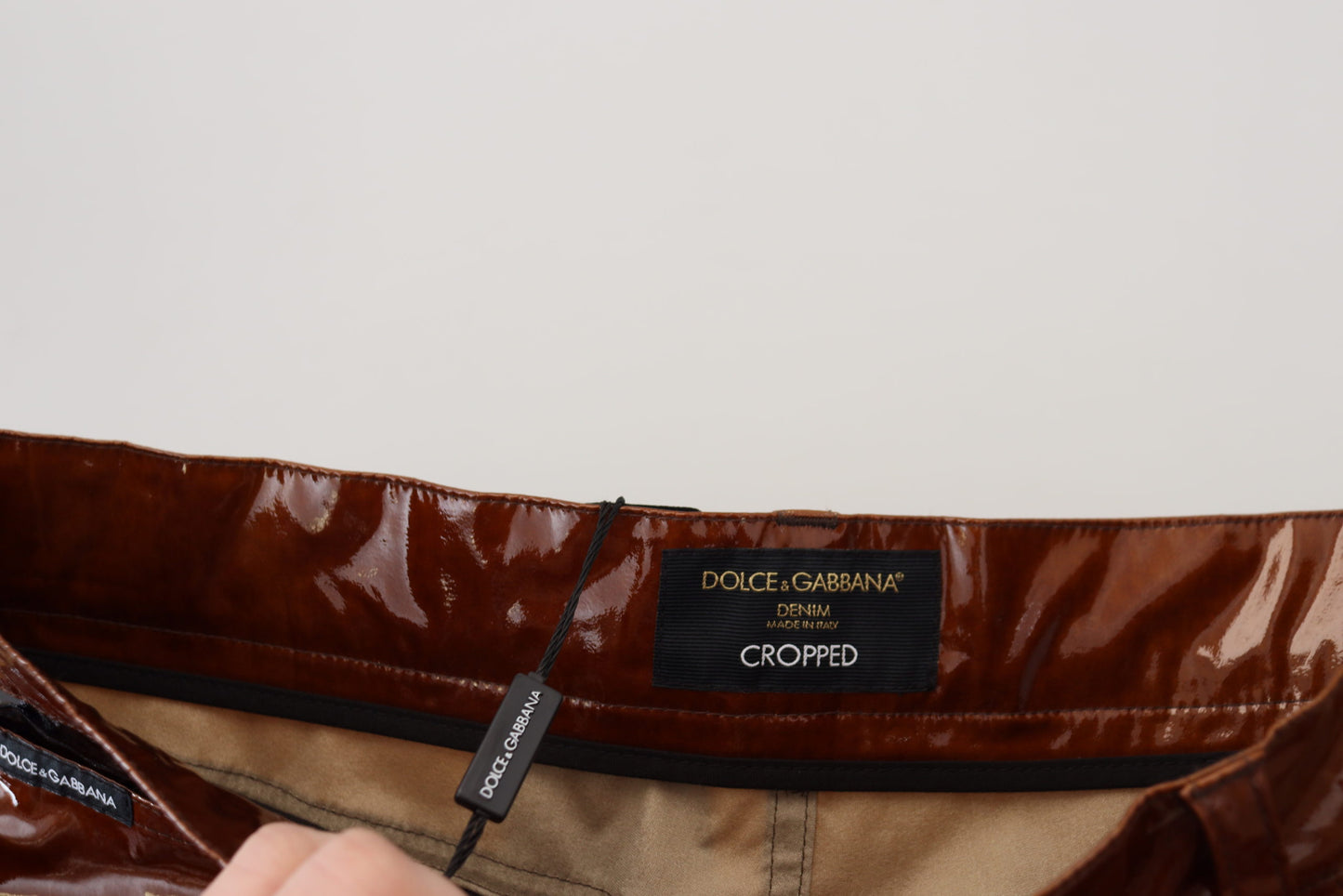 Jeans en denim multicolores Dolce & Gabbana Shining coupe slim pour homme