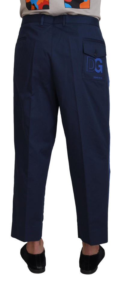 Pantalon court Dolce & Gabbana en coton bleu pour homme