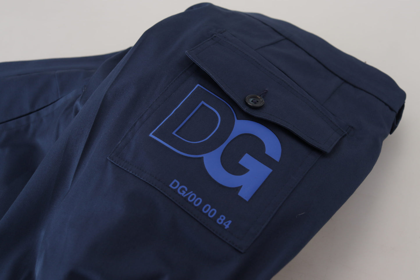 Pantalon court Dolce & Gabbana en coton bleu pour homme
