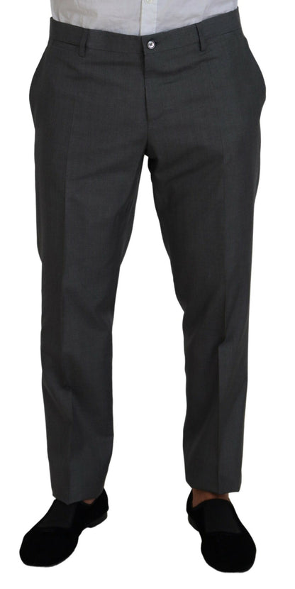 Costume ajusté 3 pièces MARTINI gris Dolce & Gabbana