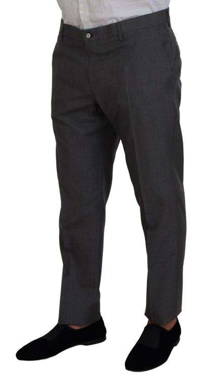 Costume ajusté 3 pièces MARTINI gris Dolce & Gabbana