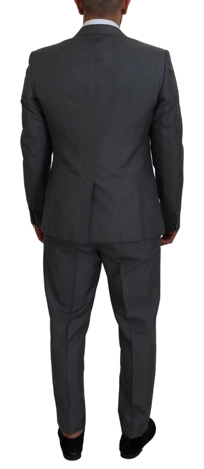 Costume ajusté 3 pièces MARTINI gris Dolce & Gabbana