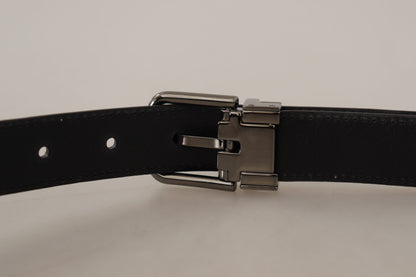 Ceinture Dolce & Gabbana multicolore en cuir exotique avec patchwork métallique