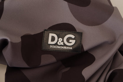 Combinaison de plongée/maillot de bain Dolce & Gabbana en polyester gris à motifs