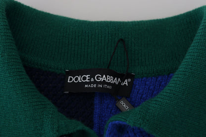 Pull en Laine Rayures Multicolores Dolce & Gabbana