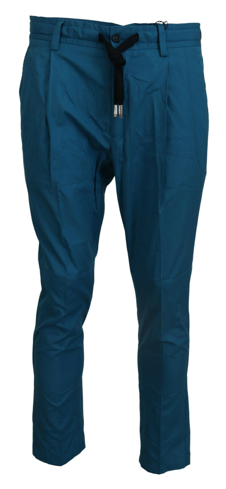 Pantalon Chino Dolce & Gabbana en Coton Bleu