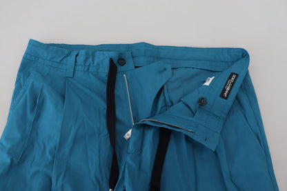 Pantalon Chino Dolce & Gabbana en Coton Bleu