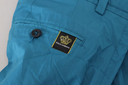 Pantalon Chino Dolce & Gabbana en Coton Bleu