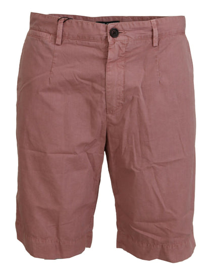 Shorts décontractés en coton rose pour homme Dolce & Gabbana