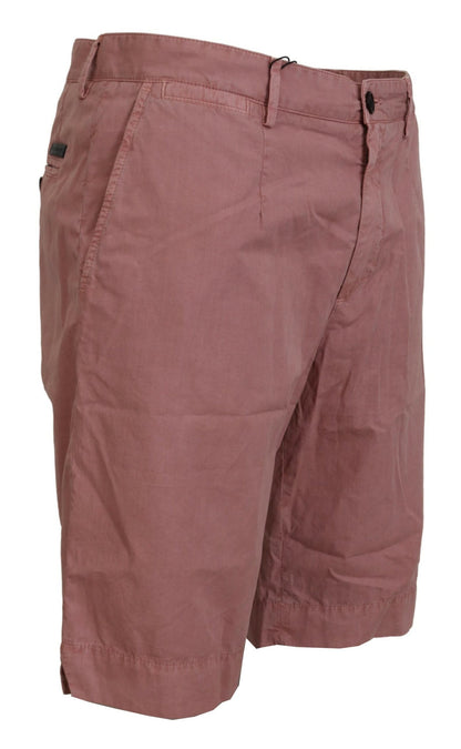 Shorts décontractés en coton rose pour homme Dolce & Gabbana