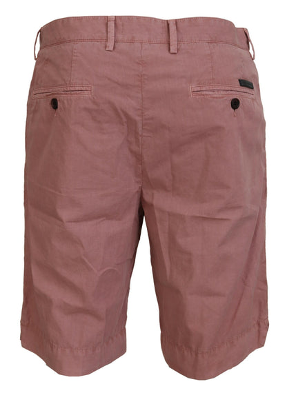 Shorts décontractés en coton rose pour homme Dolce & Gabbana