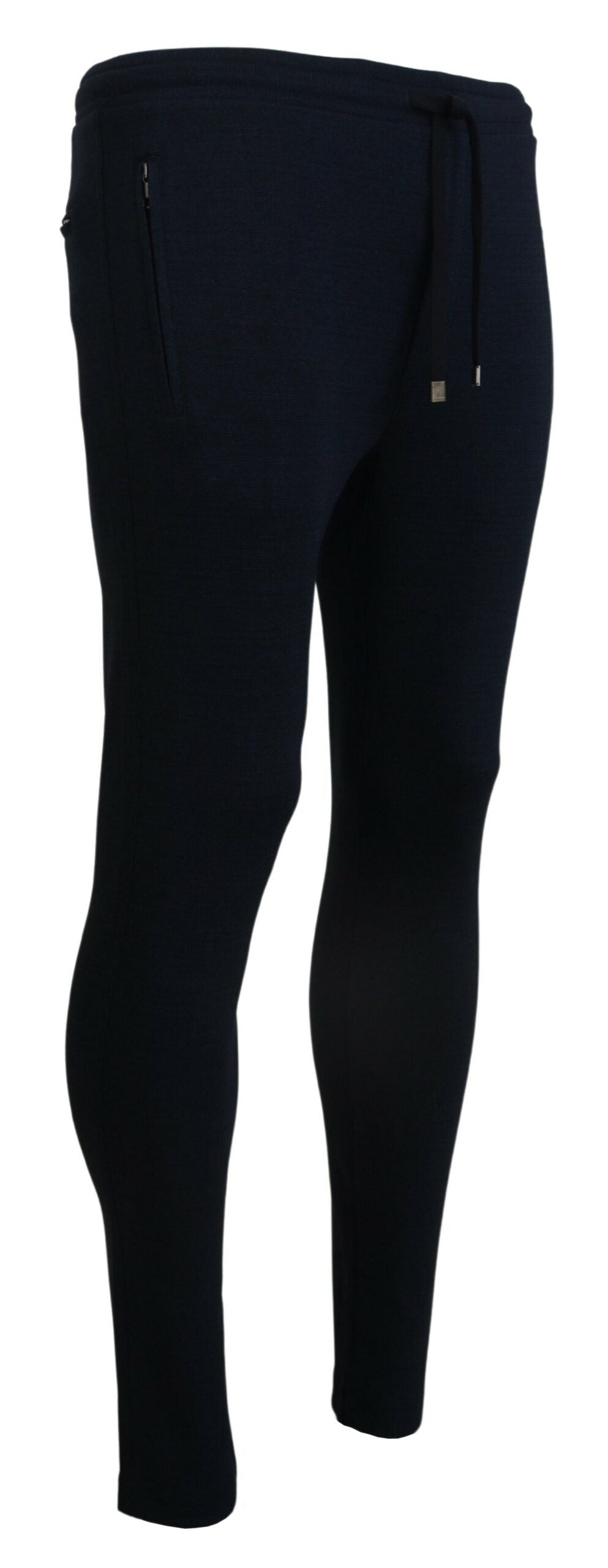 Pantalon de jogging en coton bleu pour homme Dolce & Gabbana