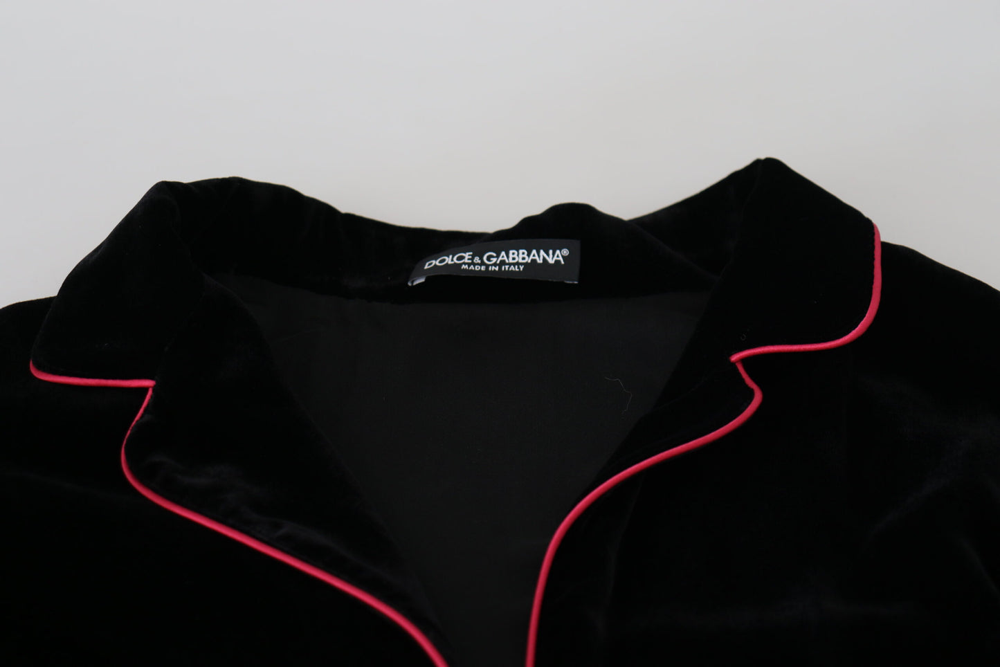 Veste Blazer Dolce & Gabbana Noire ceinturée à Boutons en Viscose
