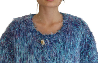 Veste Manteau Franges Polyester Multicolore Dolce & Gabbana