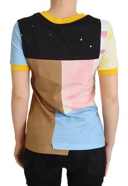 Dolce & Gabbana Coton Multicolore Patchwork DG Love